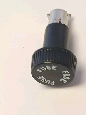 3 Littlefuse  Black Replacement Knob Fuse Holder Cap 345603 020 Music devices - Image 1 of 4