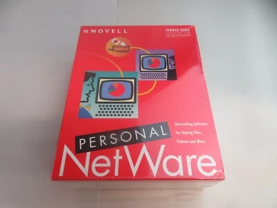 Novell Personal NetWare Networking Software For Sharing Files & Printers 1993 - Image 1 of 4
