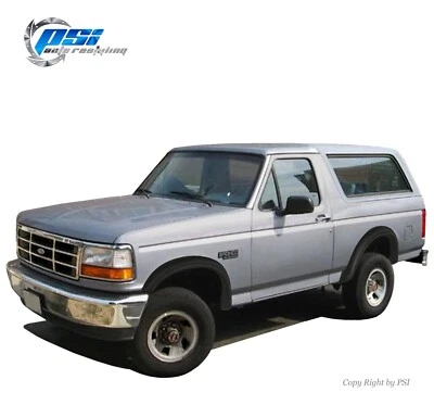 Rugged Fender Flares Fits Ford F-150 F-250 Bronco 92-96 F-350 92-97 Textured Foto 1 de 4