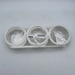 New Ikea Komplement Scarf Hanger Rack Ivory Clothes + Closet Organizer 18 Holes - Picture 1 of 3