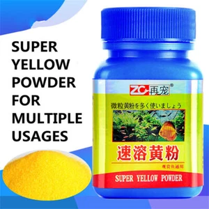 Aquarium Fish Tank 50g Instant Yellow Powder For Ornamental Fish Treat Bacterial - Picture 1 of 18