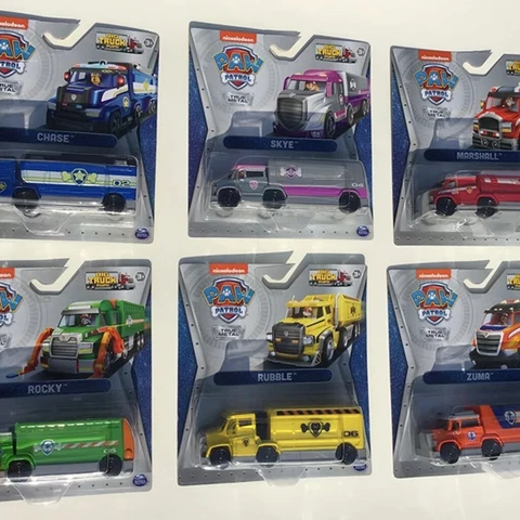 YOU CHOOSE Paw Patrol True Metal Big Truck Pups Marshall Chase Rocky Zuma Skye R Cover