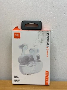 JBL Vibe Beam Perfect Fit Kabellose Ohrhörer - Weiß - Bild 1 von 2