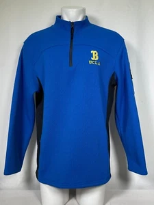 UCLA Bruins NCAA Colosseum Athletics blau 1/4 Zip Waffel Strick Jacke Herren XL - Bild 1 von 13
