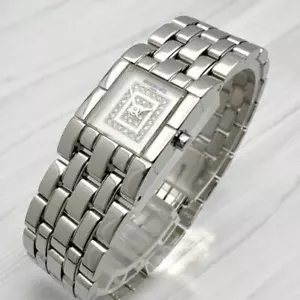 Raymond Weil Diamond Shell Dial Square 5896 Ladies Watch - Picture 1 of 6