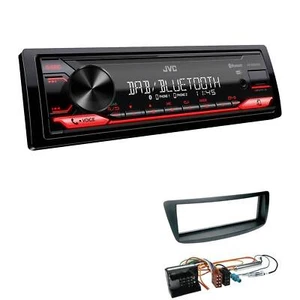 JVC KD-X282DBT Auto Radio Bluetooth DAB+ USB für Peugeot 107 2005-2014 - Bild 1 von 5