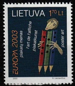 Litouwen postfris 2003 MNH 816 - Europa / Poster Kunst - Picture 1 of 1