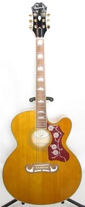 Epiphone J200 Studio Acoustic Electric Vintage Natural - Picture 1 of 7