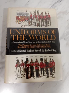 Uniforms Of The World - A Book Compendium Of Army Navy, And Air Force Uniforms - Picture 1 of 5
