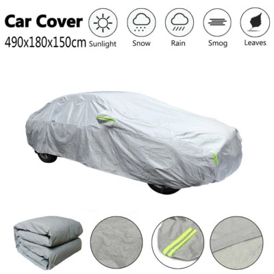 3XL полный автомобильный чехол водонепроницаемый пыли открытый УФ защита от солнца для седана универсальный - Изображение 1 из 4