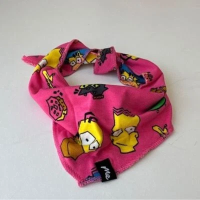 Bandana para perros Simpson XXS/XS sobre cuello (bandas de amigos por meundies) nueva con etiquetas Foto 1 de 4