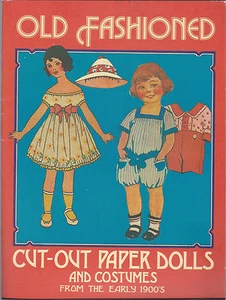 Old Fashioned Cut-Out Paper Dolls and Costumes From the Early 1900s - Picture 1 of 1