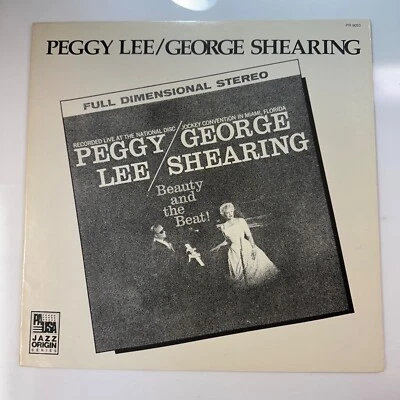 Beauty And the Beat Vinyl Record Peggy Lee George Shearing PA USA 9053 Foto 1 de 4