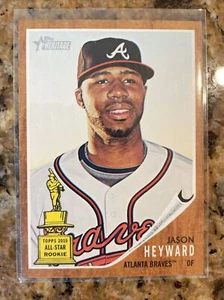 2011 Topps Heritage All-Star Rookie Cup Jason Heyward Atlanta Braves #320. - Picture 1 of 2