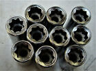 10 New Old Stock Thorsen Double Square 1 4 Sockets 1 4 Drive Usa