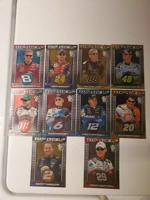 2003 Press Pass Top Shelf NASCAR Racing Insert Set (10)  Nm/mt  ( Cool Set ) - Image 1 of 2