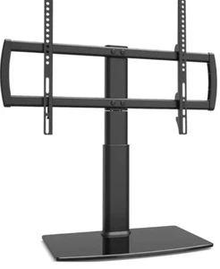 NEW Hemudu Universal Tabletop TV Stand 32-70"Screens 99 lbs Capacity HT03B-002  - Picture 1 of 6