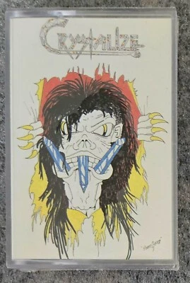 CRYSTALIZE Hard Shard Demo Tape - Rare ORG. 1989 AOR Hard Rock Glam Metal SEALED - Image 1 of 3