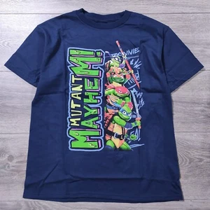 Teenage Mutant Ninja Turtles Shirt Boys Large 10-12 Short Sleeve Tee Kids - Picture 1 of 6