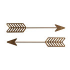 Deco Metallic Arrows Of Cupid, Gold, 16, 3x2, 5x3, 15cm, Kit 2 Piece