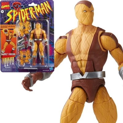 Figura Hasbro Marvel Legends Retro Spider-Man Shocker 6” 2022 Foto 1 de 4