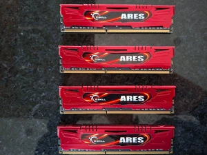 G.SKILL ARES DDR3 1600 MHz (4X8GB) CL9-9-9-24 - Picture 1 of 3