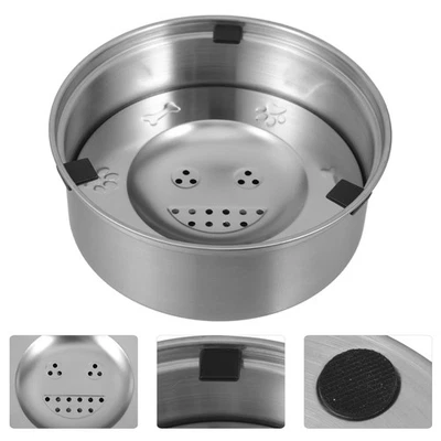  Ciotola Cane Ciotole Cani Per in Acciaio Inossidabile L'acqua Animali Domestici - Immagine 1 di 4