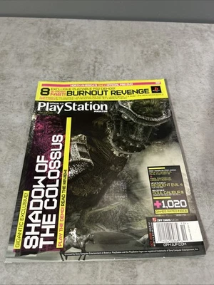 Official PlayStation Magazine Oct 2005 #97 Shadow Of The Colossus W/ Inserts - Image 1 of 3