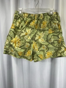 Patagonia Baggies Shorts 4" Floral Pockets Women’s Sz L Outdoor Hiking Athletic - Picture 1 of 7