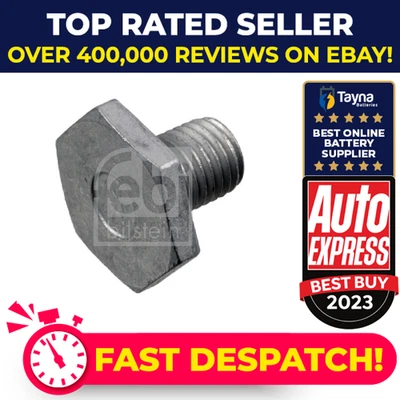 Sump Plug fits LAND ROVER FREELANDER L359 2.2D 06 to 14 Oil Drain LR004304 Febi - Image 1 of 4