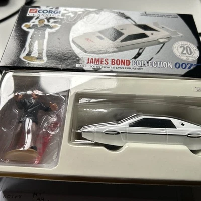 Corgi 65001 James Bond Lotus Esprit & Jaws Figure Set Boxed Complete Unused - Image 1 of 4