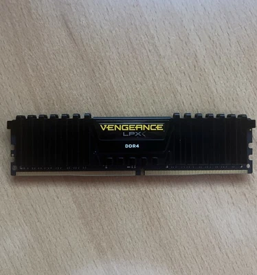 CORSAIR VENGEANCE LPX 16GB (1 x 16GB) DDR4 DRAM 3000MHz C16 Memory Kit - Black - Image 1 of 2