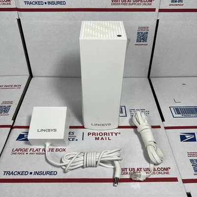 Linksys Velop Intelligent Mesh WiFi System WHW03 V2 w/cords -SAME DAY - WARRANTY - Image 1 of 4