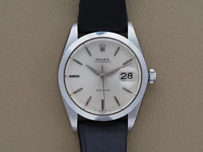 Rolex Oysterdate Precision 6694 Manual Wind Silver Dial 1965 Clean Case!!! - Image 1 of 4