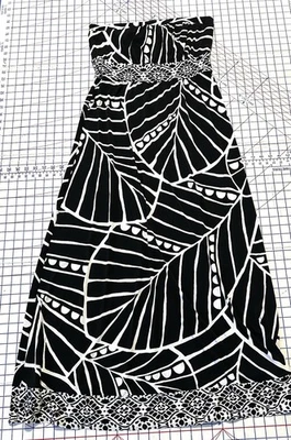 Vestido maxi White House Black Market sem alças médio - Imagem 1 de 4