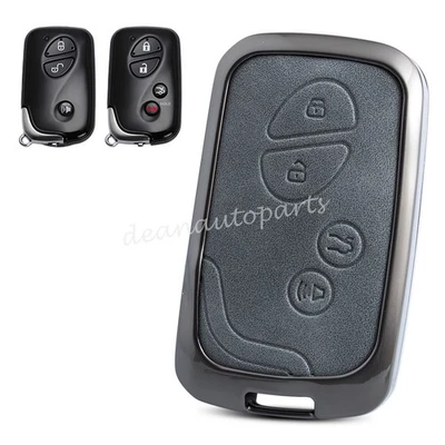 3 4 Buttons Car Key Fob Cover Case Holder For Lexus CT GX LX HS IS RX ES GS LS - Image 1 of 4