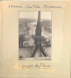 Henri Cartier-Bresson A Propos De Paris by Andre Pieyre de Mandiargue Library - Imagen 1 de 11