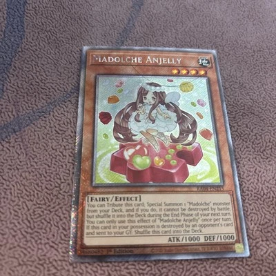 Madolche Anjelly Platinum Secret Rare RA04-EN215 Yugioh - Image 1 of 3