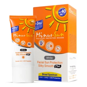 Minus-Sun LSF 40 PA +++ (weiß) Schadstoffschutz Mousse Sillky 30g - Bild 1 von 1