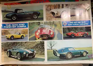 FORD SHELBY COBRA OLDTIMER 1979 ORIGINAL POSTER von AUTOMOTIVE QUARTERLY 25"x 38" - Bild 1 von 13