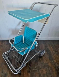 Fabulous 1970's Peterson Folda Rola Stroller Great For Film Prop Use!! - Picture 1 of 12