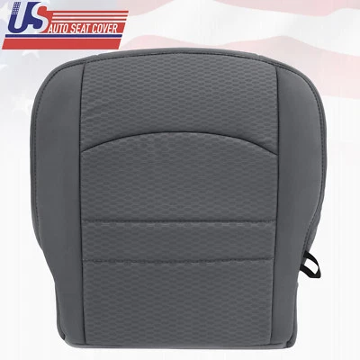 Cubierta de asiento de tela gris inferior 2013 2014 2016 2017 2018 para Dodge Ram 1500 2500 Foto 1 de 4