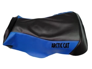 arctic cat ATV seat cover 05 up 400 500 650 BLACK/BLUE - Picture 1 of 1