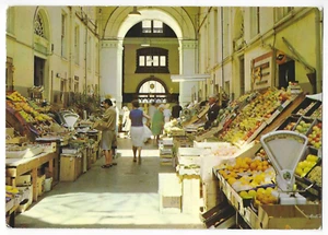 The Vegetable Market Postcard Guernsey Channel Islands England c1964 - Picture 1 of 2