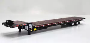 DCP black tandem axle Landoll sliding axle trailer 1/64 no box.... - Picture 1 of 5