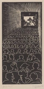 Wild West : M. C. Escher : 1920 : Archival Art Print - Picture 1 of 2