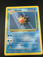 Starmie 64/102 Base Set Unlimited 1999 Pokemon Card TCG Wizard of the Coast NM