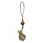  Bronze Aromatherapy Pendant Chinese Fortune Sculpture Cell Phone Charm
