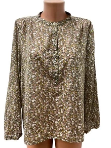 ISABEL MARANT Etoile Gr. FR 42 - L MARIA Shirt Top Bluse Beige Rosa Gelb - Bild 1 von 8