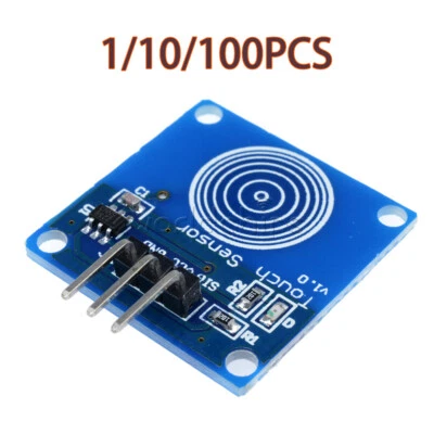 1-100PCS TTP223B Touch Sensor Capacitive Touch Switch Module V1.0 For Arduino - Image 1 of 4